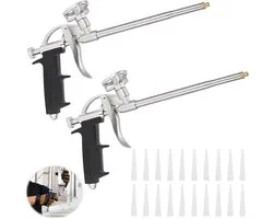 Professionele Expanding Foam Spray Gun met 20 Spuitmonden voor Isolatie, Vullen en Afsluiten