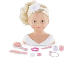 Corolle - Kappop Haarstyling - Stylinghoofd - Accessoires - Vanaf 3 jaar