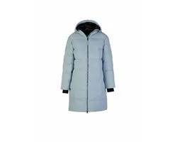 BJØRNSON Thordis Parka Winterjas Dames - Winddicht - Maat 46 - Blauw