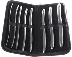 Sound / dilator set Hegar -  8-delig