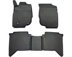 Rubbermatten Toyota Hi-Lux pick-up 2006-2016 - 3D Schaalmatten