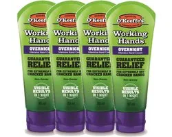 O'KEEFFE'S - Working Hands Overnight tube - 4 pak