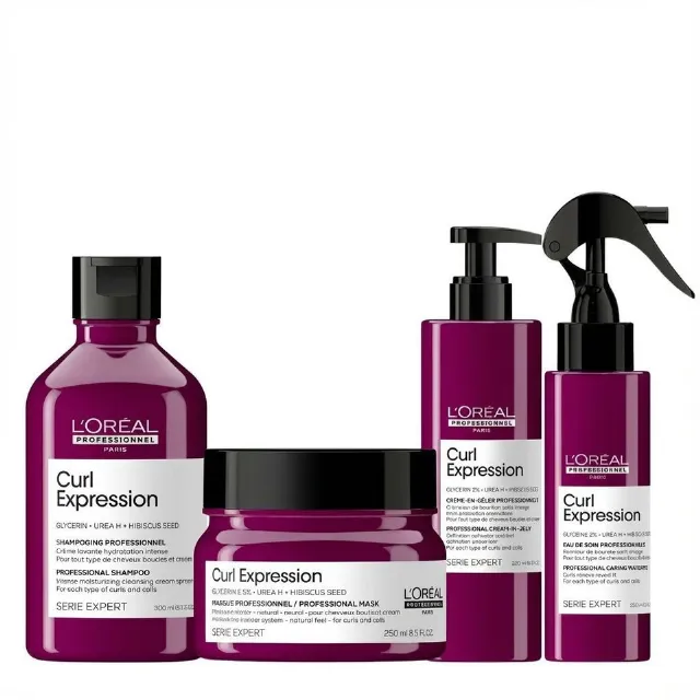 L'Oréal Kit Capelli Curl Expression Professionale Definizione Ricci Idratante