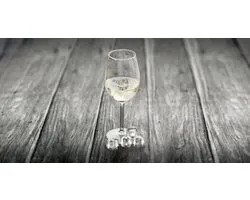 Point-Virgule Ijsblokjesvorm - Crystalstones - Set van 6 Stuks - Met Zakje