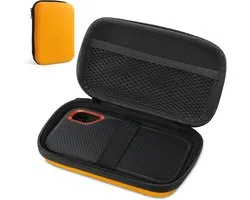 Schijf koffer, draagbare externe harde schijf koffer voor SanDisk Extreme/SanDisk PRO 500G 1TB 2TB/2,5 inch HDD SSD My Passport, beschermende opbergtas