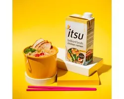 Itsu Brilliant broth chicken ramen 6 x 500ml