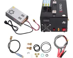 PCP compressor elektrische pomp 12V/230V tot 300 bar