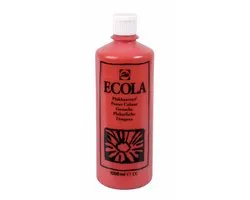 Plakkaatverf Ecola scharlaken(334)Talens-flacon 1000ml