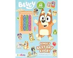 Color & Activity with Crayons- Bluey: Bingo's Best Day Ever