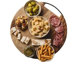 Zuivelhoeve Italiaanse Borrelbox Borrelpakket cadeau - Borrelbox voor thuis - Snackpakket - Cadeaupakketten eten & drinken - Alles voor de Borrelplank - Altijd vers - Proef & Geniet