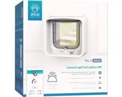 Sure Petcare Microchip-kattenluik - met DualScan-technologie - Wit