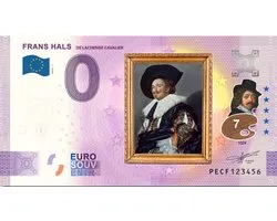 Billet de 0 Euro Nederland 2024 - 7 Frans Hals Le cavalier rieur COULEUR
