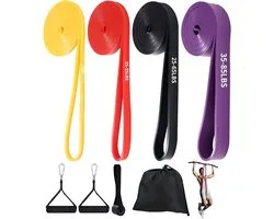 Fitness Multifunctionelle Trainingsweerstandsband TPE Weerstandsband Elastische Ring Thuisset Pull-up Assist