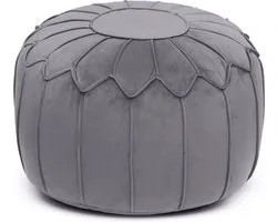 Pouf pouf relaxant en similicuir Pouf pouf pouf Poufs pouf pouf pouf rond marocain léger et doux au design ergonomique