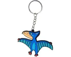 Dino - Blauw - Sleutelhanger