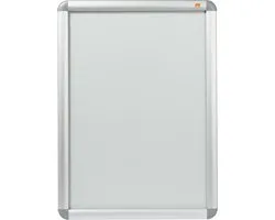 Nobo Aluminium A2 Kliklijst voor Documenten en Posters - Inclusief Muurbevestigingsmateriaal