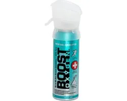 Boost Oxygen - Pocketsize 3L - Menthol-Eucalyptus - 95% Pure Zuurstof - Tot wel 60 inhalaties van 1 sec - Ademhalingsondersteuning voor sport herstel, hoogte, prestaties en gezondheid - Zuurstoffles - 1x 3L