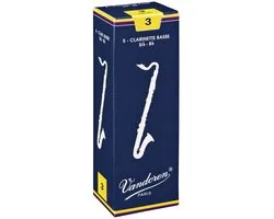 Vandoren Classic clarinette basse 2 boite de 5 anches - Anche pour clarinette basse (Française)