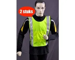Safeways Veiligheidsvest - reflecterend hesje - 2stuks