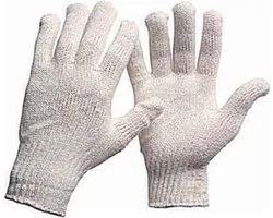 Pango Textielhandschoen - Werkhandschoen - Veiligheidshandschoen - Cat 1 - Wit 12 stuks