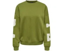 ONLY - ONLSWEAT L/S BACK/SLEEVE PRINT SWT NOOS Pull Femme