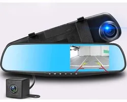 Dual Dashcam - Dashcam Voor en Achter - Auto Camera Dashcam - Dashcam Auto - Dual Dashcam voor Auto
