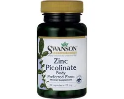 Swanson Health Mineralen - Zinc Picolinate - 60 Capsules