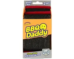 BBQ Scour Daddy Steel 2ct
