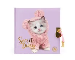 Studio Pets® Dagboek met Slotje - Ragdoll Mousie Kat Editie