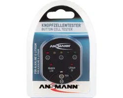Ansmann Testeur de piles Button cell plage de mesure (testeur de pile) 1,5 V, 3 V pile 1900-0035