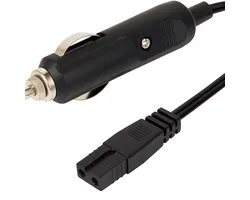 12V/24V Koelbox Voedingskabel – 2 Meter Stroomkabel voor Auto, Camper en Boot – Geschikt voor Dometic, MobiCool, TropiCool en meer