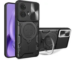 Coque arrière Techsuit CamGuard Pro pour Motorola Edge 40 Neo - Zwart
