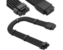 Store_8 - 12VHPWR PCIe 5.0 Power Extension Cable - 16pin - Zwart - RTX 3090Ti 4070Ti 4080 4090 - Geschikt voor gaming PC - Kleur zwart