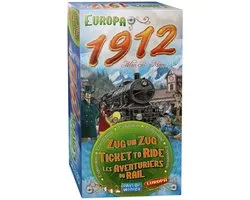 Ticket to Ride Europa 1912 - Uitbreiding - Bordspel