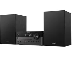 PHILIPS TAM4505M2/12 Micromuzieksysteem - 80 W RMS - DAB+ - FM-radio - CD - Bluetooth 5.4 - USB - Auracast - Audio-in - 2-weg Basreflexluidsprekers