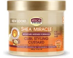African Pride - Shea Butter Miracle - Curl Styling Custard 12OZ