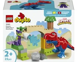 LEGO DUPLO - Marvel Dinosaurus Spidey-Rex vs. Green Goblin Speelgoed voor Peuters - 10463