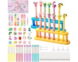 Atelier van de pennen, werkplaats, fabrikant, creatie, pen, creator, studio, productie voor kinderen, set Ma Creer Tes Crea Factory, mijn creatieve machine, laboratorium, knutselen, spel, cadeau