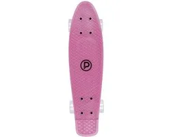 Playlife SkateboardKinderen en volwassenen - roze/wit/zwart