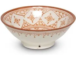 Safaary - Marokkaanse Schaal Sahara Zerbia Mya Ø 20 x 8cm