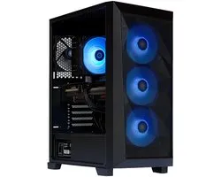 AMD Ryzen 5 7600X3D Game PC/ Streaming computer - Nvidia GeForce RTX 5060Ti 8GB – 32GB RAM – 2.0TB M.2 SSD – Win11 Pro - Breeze