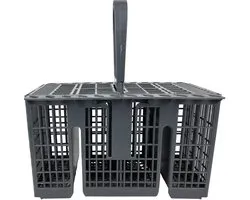 Panier à couverts Multaparts® à deux fentes, 8 compartiments | Convient pour Bauknecht, Whirlpool, Indesit et d'autres marques | Alternatief pour 482000023046 488000386607 C00257140 C00262655 | Convient également à diverses autres marques