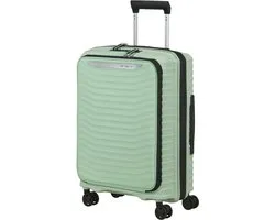Samsonite Koffer - Upscape Easy access Spinner 55/23 (4 wielen) Uitbreidbaar - Soft Sage - 2.6 kg