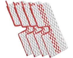 Serpillière de 4 lingettes de rechange en microfibre pour balai à franges Vileda 1-2 Spray MAX