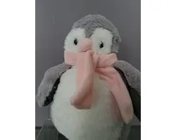 warmte knuffel pinguin - aroma home - hottie - geschenk voor kinderen - warmies