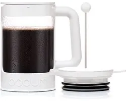 Bodum Bean Cafetière pour café glacé - Plastique sans BPA - 1,5 l - 12 tasses - Wit