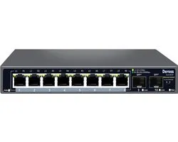 10-Poorts 2,5G Ethernet Switch met 2x 10G SFP+ Slots - Plug & Play