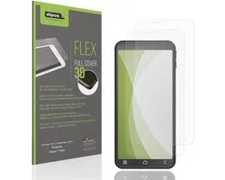 dipos FLEX – 2x Matte Screenprotector geschikt voor Emporia Smart 7 Mini | Volledige Schermbescherming | Case-Friendly