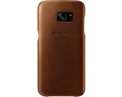 Samsung Galaxy S7 Leather Cover Bruin Origineel