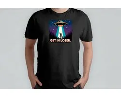 Monte, perdant ! T-shirt ! AlienVibes ! Aventure spatiale ! Voyage galactique ! Observation d'OVNI ! Exploration des étoiles